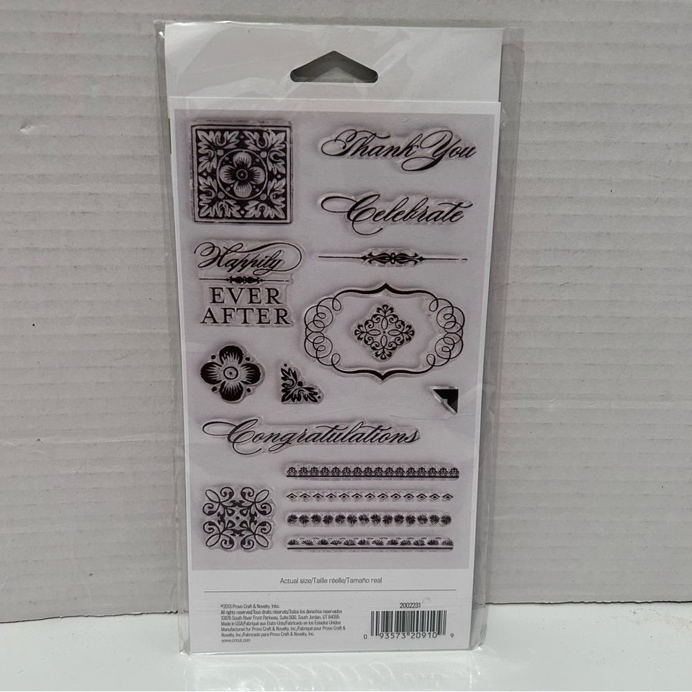 Cricut Premium Stamp - CHERISHED MEMORIES 16 pcs